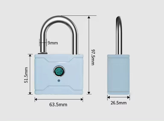 IP55 Su geçirmez parmak izi kilid kombinasyonu sırt çantası bagajı için