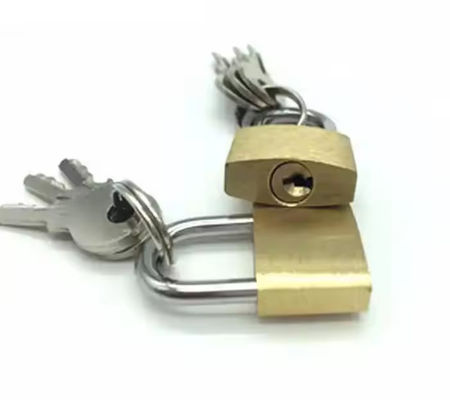 Flat Key Taklit Bakır Kilit Bakır 40mm 70MM OEM