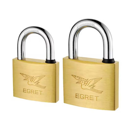 Yüksek Güvenlik Güvenlik Takımı Bakır Kilit 40mm 48 Paket