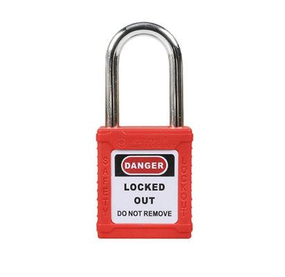 Kilitleme Tagout Güvenlik Endüstriyel Kilit Sarı Mavi Yeşil Kırmızı