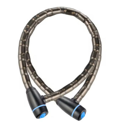 Universal Flexible Combination Rope Lock PVC Coated Steel For Bike (Bike için PVC kaplı çelik)