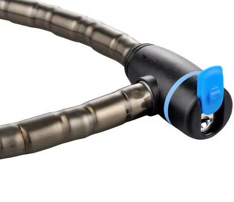 Universal Flexible Combination Rope Lock PVC Coated Steel For Bike (Bike için PVC kaplı çelik)