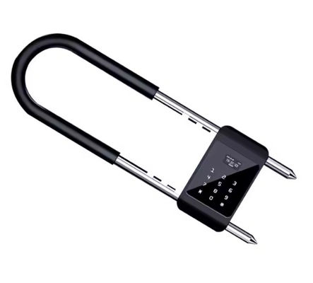Akıllı parmak izi U şeklinde kilit USB şarj Yüksek güvenlik