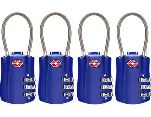 3 Dijital Bagaj Kombinasyonu Kilit Çanta Kilitleri Tsa Onaylandı