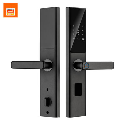 Kod RFID IC Kart Akıllı Telefon Uygulaması Kilit Açma Biyometrik Parmak izi Akıllı Kilit Tuya Akıllı WiFi Dijital Kapı Kilit